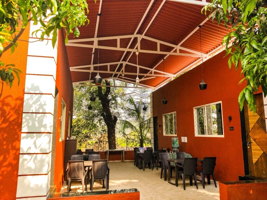 Villa sit-out area